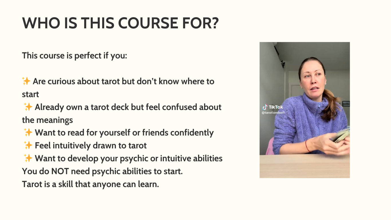 Tarot Course For Beginners - Image 6